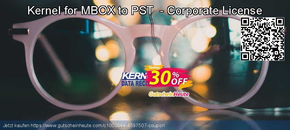Kernel for MBOX to PST  - Corporate License faszinierende Disagio Bildschirmfoto
