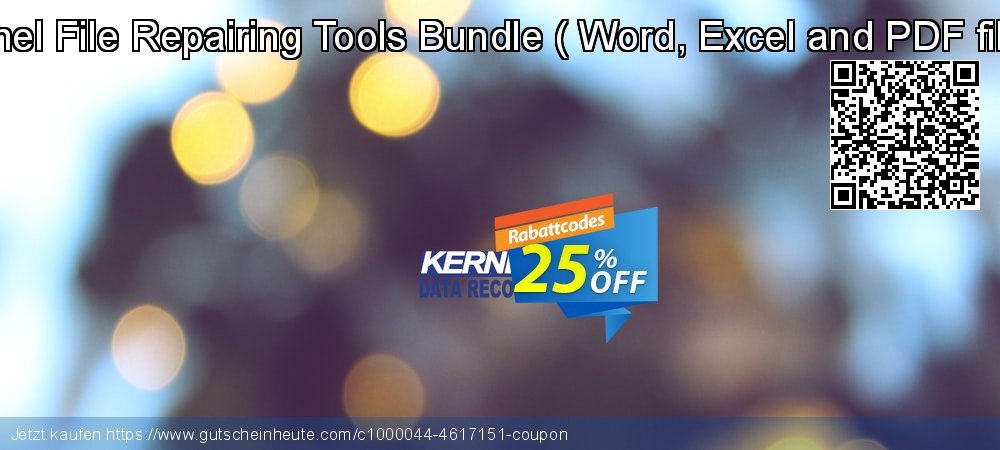 Kernel File Repairing Tools Bundle -  Word, Excel and PDF files   atemberaubend Sale Aktionen Bildschirmfoto