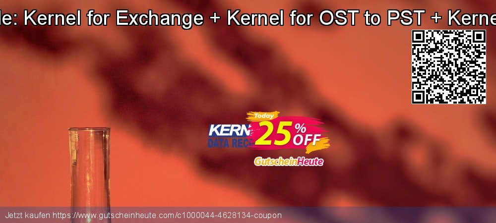Kernel Bundle: Kernel for Exchange + Kernel for OST to PST + Kernel for Outlook Exzellent Rabatt Bildschirmfoto