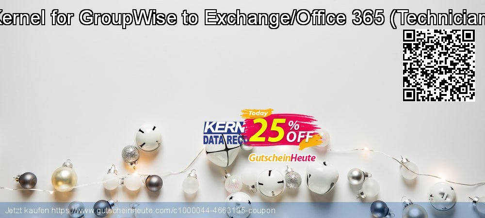 Kernel for GroupWise to Exchange/Office 365 - Technician  Exzellent Ermäßigung Bildschirmfoto