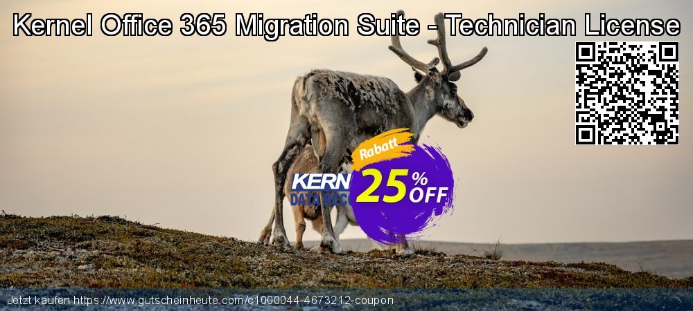 Kernel Office 365 Migration Suite - Technician License umwerfende Außendienst-Promotions Bildschirmfoto