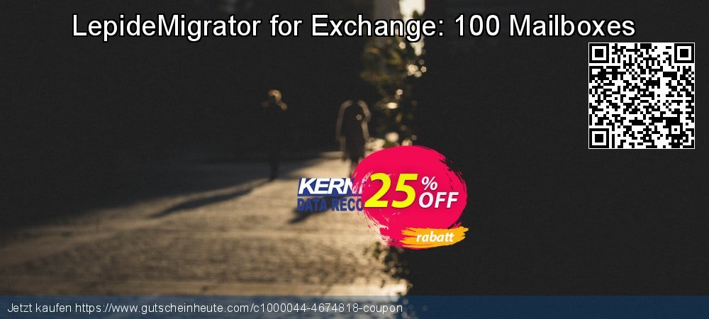 LepideMigrator for Exchange: 100 Mailboxes verwunderlich Preisnachlässe Bildschirmfoto