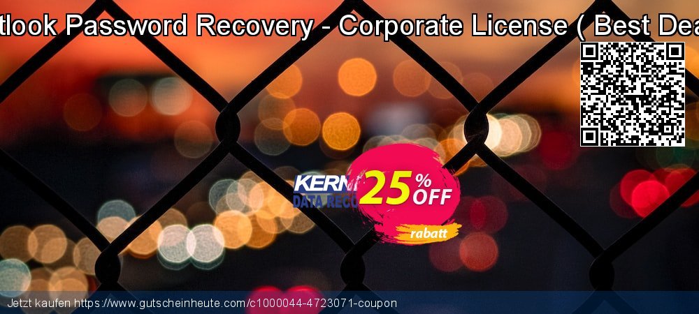 Kernel Outlook Password Recovery - Corporate License -  Best Deal for You   Sonderangebote Ausverkauf Bildschirmfoto