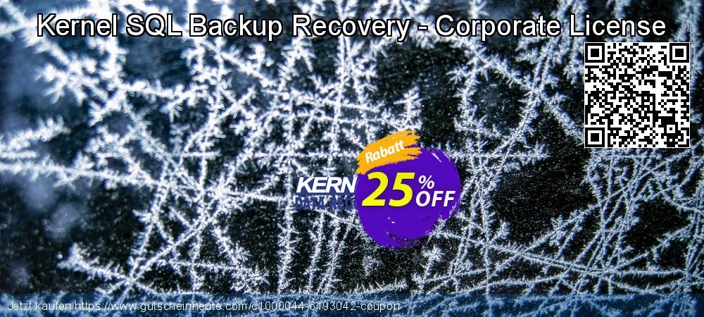 Kernel SQL Backup Recovery - Corporate License formidable Ermäßigung Bildschirmfoto