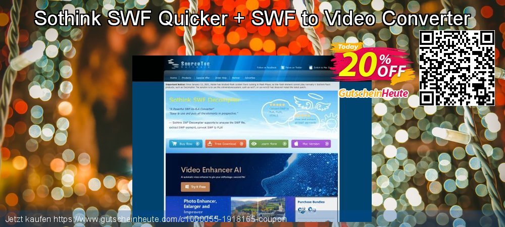 Sothink SWF Quicker + SWF to Video Converter super Nachlass Bildschirmfoto