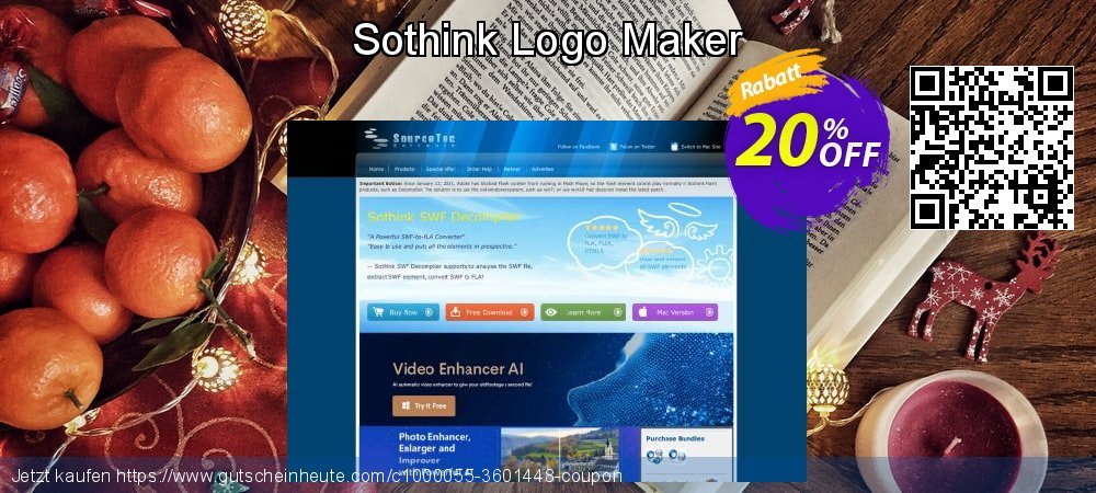 Sothink Logo Maker aufregende Rabatt Bildschirmfoto