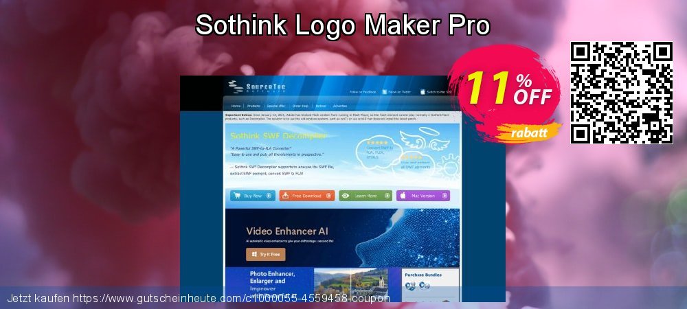 Sothink Logo Maker Pro super Disagio Bildschirmfoto