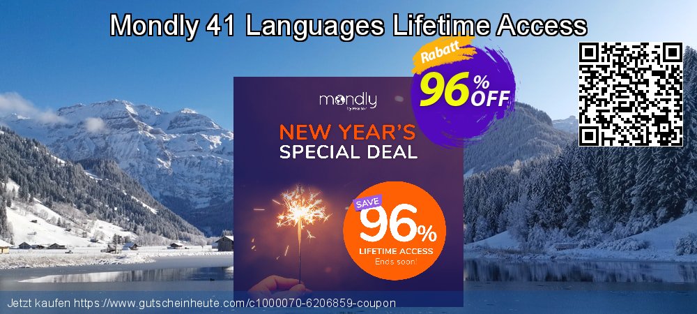 Mondly 41 Languages Lifetime Access ausschließlich Beförderung Bildschirmfoto
