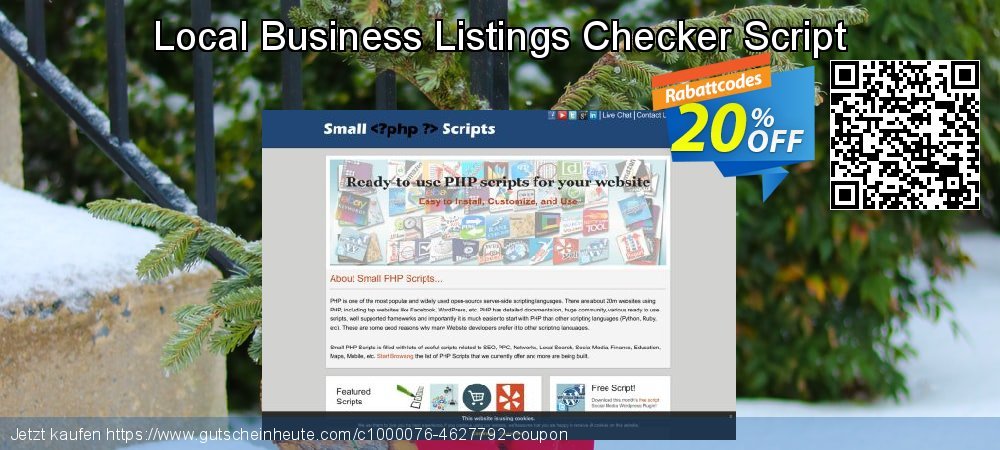 Local Business Listings Checker Script großartig Diskont Bildschirmfoto