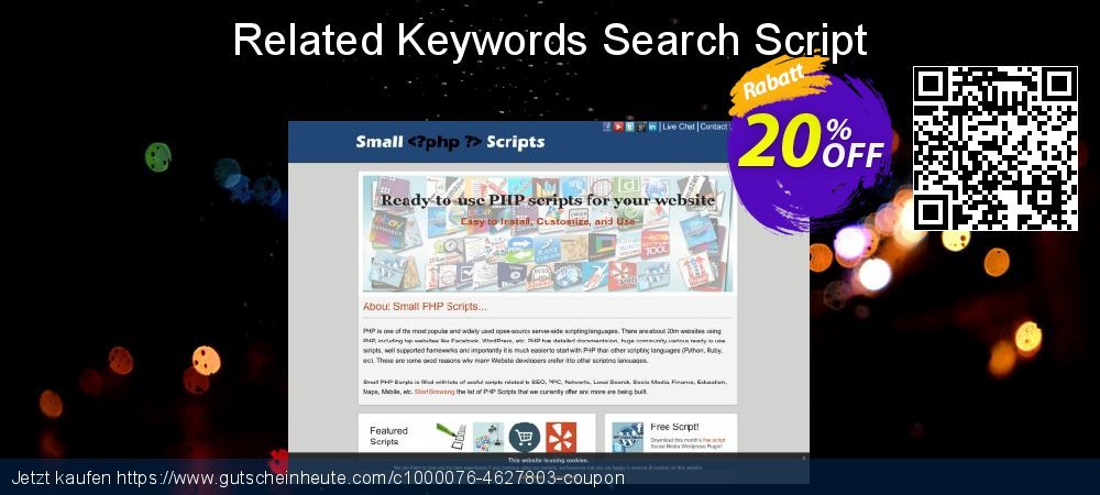 Related Keywords Search Script Exzellent Rabatt Bildschirmfoto