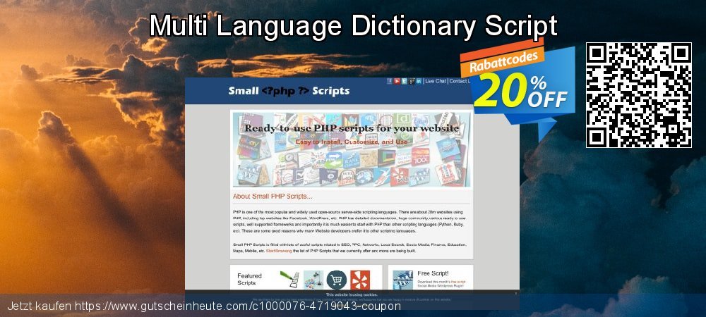 Multi Language Dictionary Script aufregende Ermäßigungen Bildschirmfoto