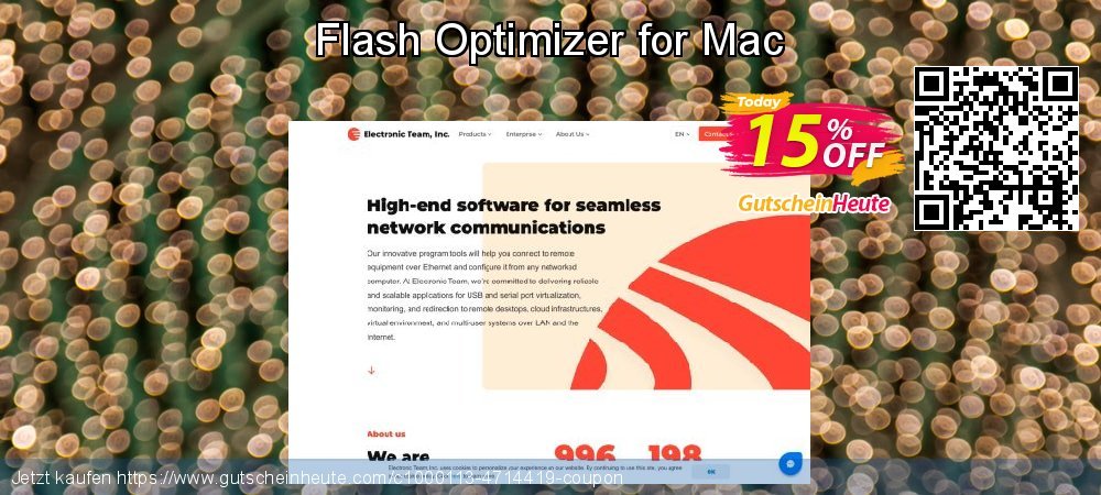 Flash Optimizer for Mac verwunderlich Sale Aktionen Bildschirmfoto