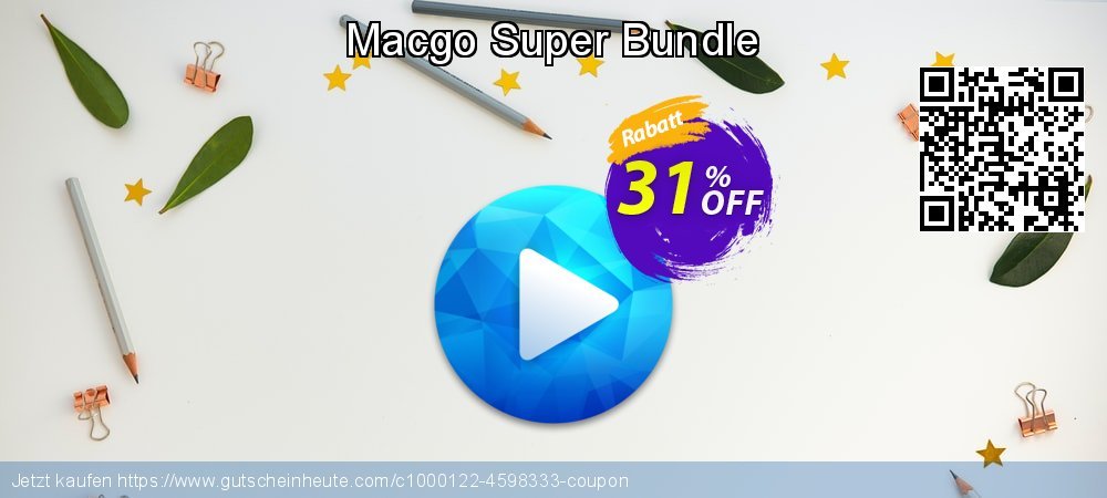 Macgo Super Bundle beeindruckend Rabatt Bildschirmfoto