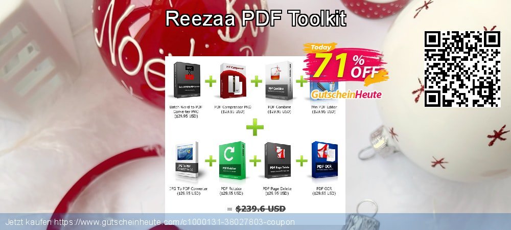 Reezaa PDF Toolkit aufregenden Außendienst-Promotions Bildschirmfoto