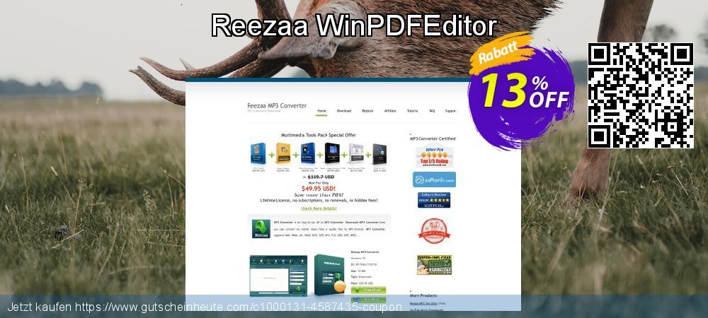 Reezaa WinPDFEditor spitze Ausverkauf Bildschirmfoto