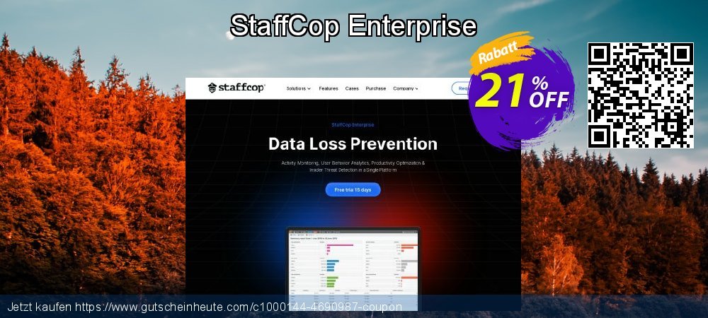 StaffCop Enterprise beeindruckend Außendienst-Promotions Bildschirmfoto