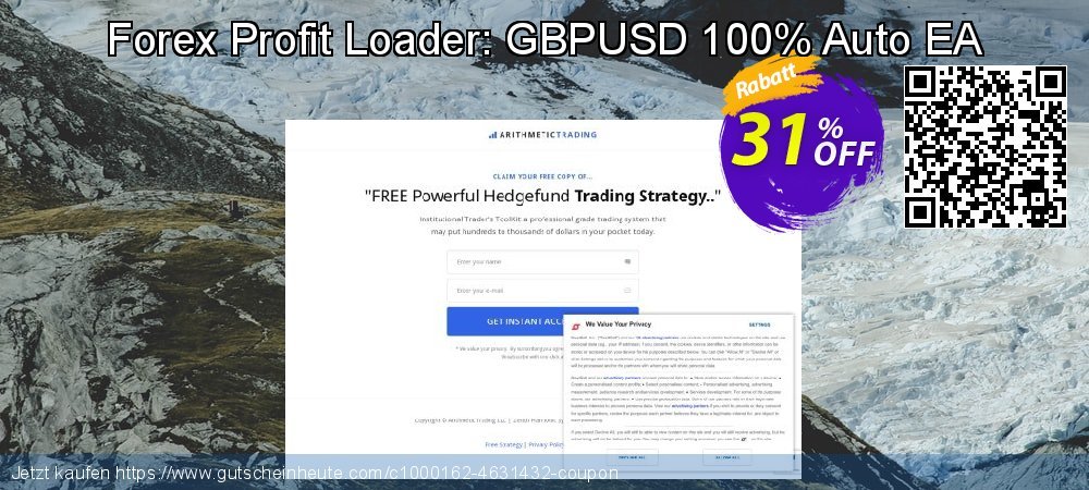 Forex Profit Loader: GBPUSD 100% Auto EA erstaunlich Preisnachlass Bildschirmfoto