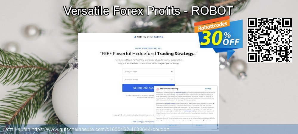 Versatile Forex Profits - ROBOT geniale Rabatt Bildschirmfoto