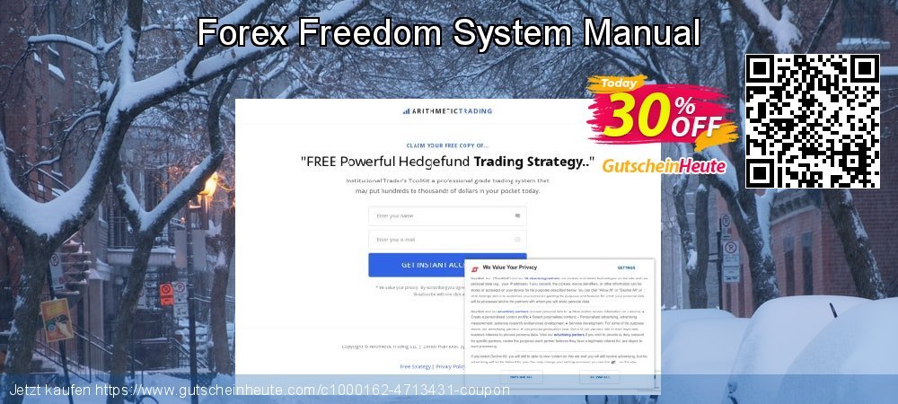 Forex Freedom System Manual wunderbar Promotionsangebot Bildschirmfoto