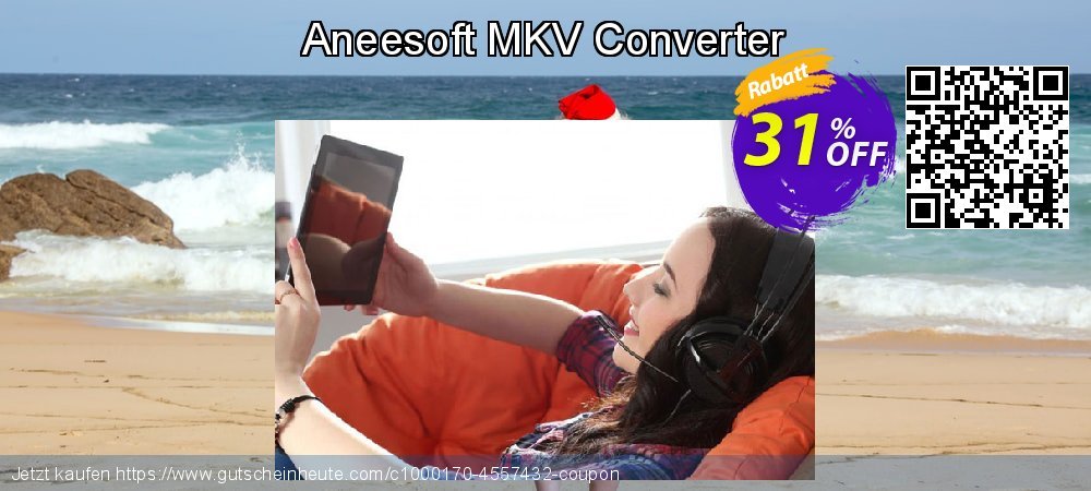 Aneesoft MKV Converter fantastisch Angebote Bildschirmfoto