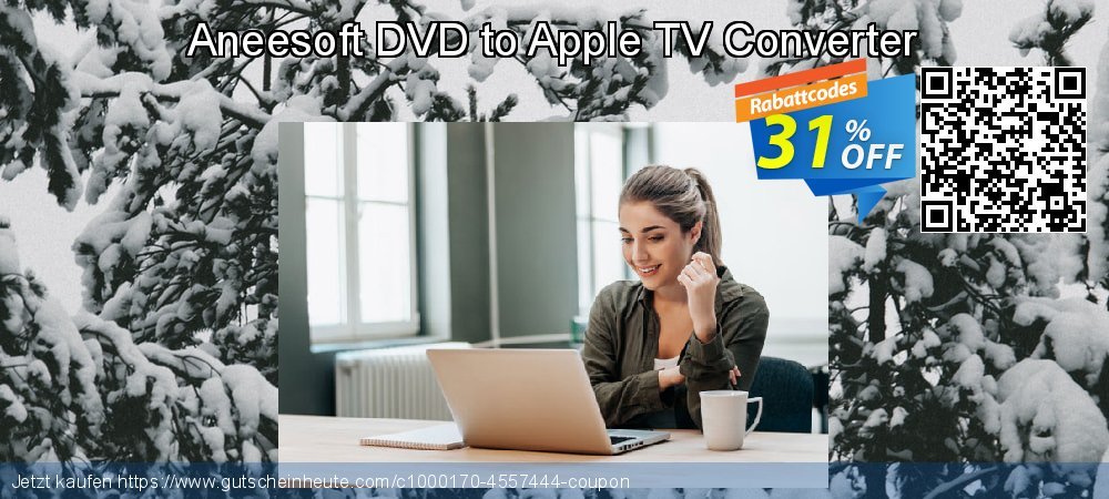 Aneesoft DVD to Apple TV Converter Exzellent Beförderung Bildschirmfoto