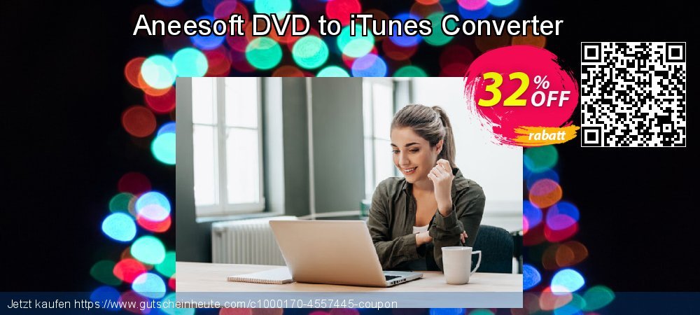 Aneesoft DVD to iTunes Converter beeindruckend Sale Aktionen Bildschirmfoto