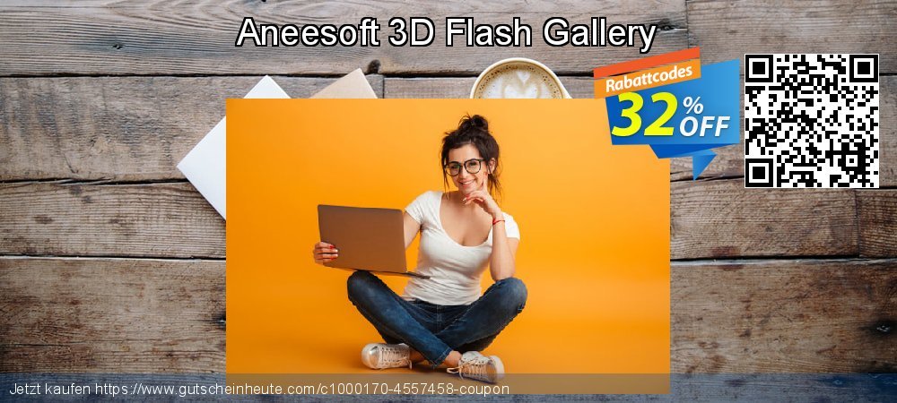 Aneesoft 3D Flash Gallery ausschließenden Preisreduzierung Bildschirmfoto