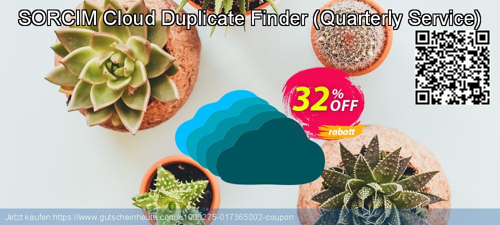 SORCIM Cloud Duplicate Finder - Quarterly Service  Exzellent Beförderung Bildschirmfoto