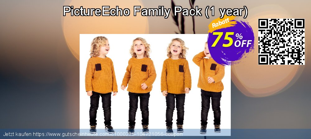 PictureEcho Family Pack - 1 year  aufregende Nachlass Bildschirmfoto