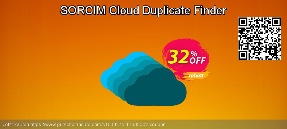 SORCIM Cloud Duplicate Finder umwerfende Promotionsangebot Bildschirmfoto