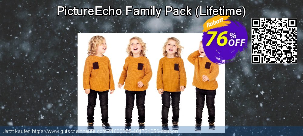 PictureEcho Family Pack - Lifetime  fantastisch Angebote Bildschirmfoto