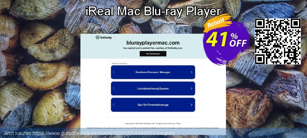 iReal Mac Blu-ray Player genial Ausverkauf Bildschirmfoto