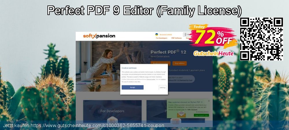 Perfect PDF 9 Editor - Family License  verblüffend Ermäßigungen Bildschirmfoto