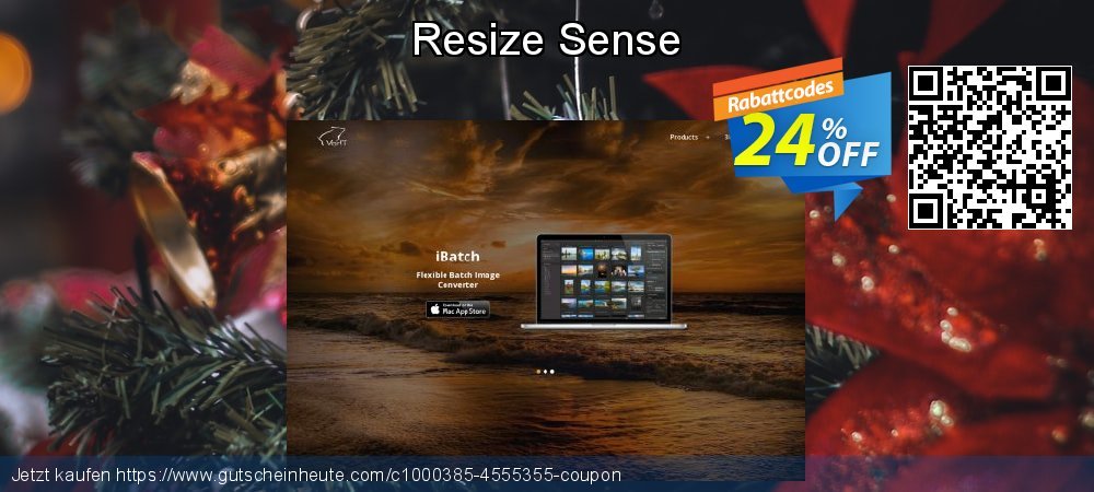 Resize Sense spitze Angebote Bildschirmfoto