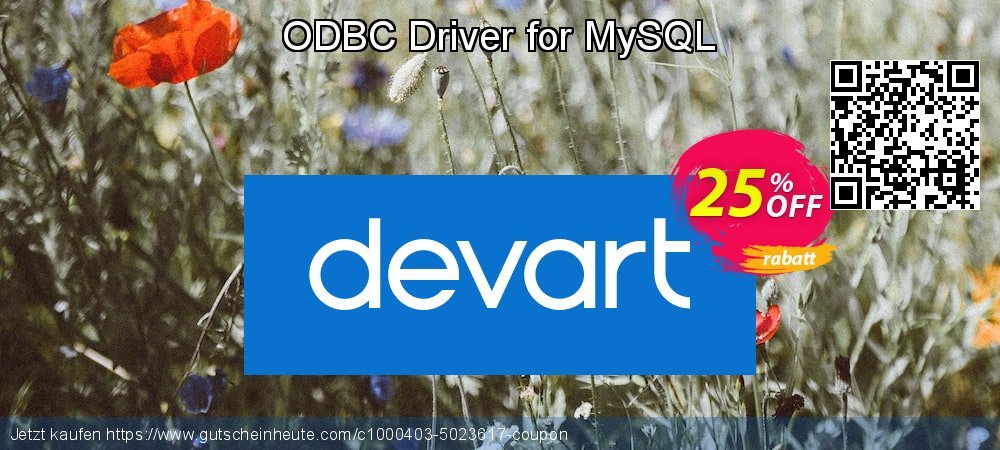 ODBC Driver for MySQL umwerfenden Diskont Bildschirmfoto