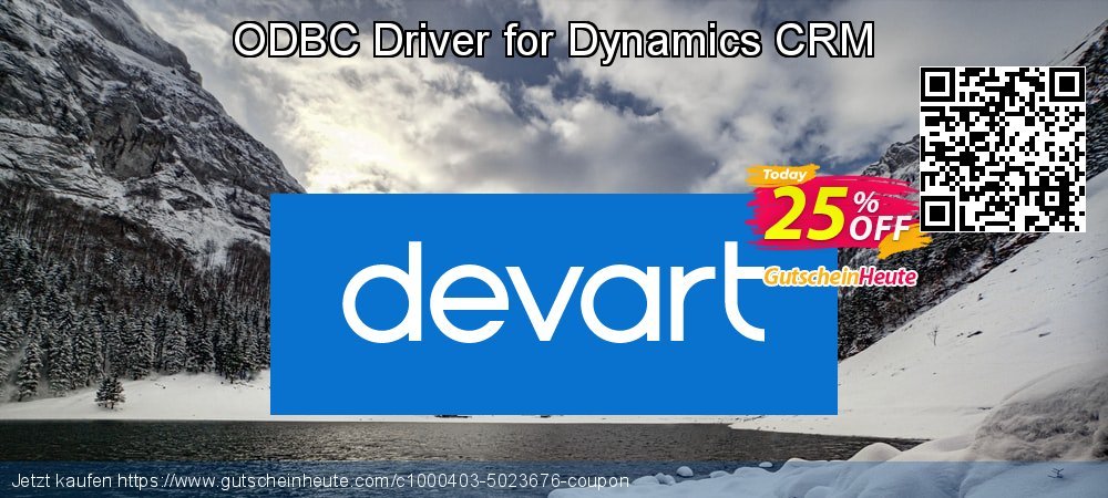 ODBC Driver for Dynamics CRM faszinierende Förderung Bildschirmfoto