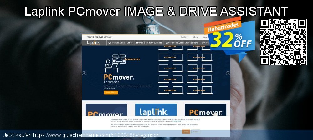 Laplink PCmover IMAGE & DRIVE ASSISTANT überraschend Förderung Bildschirmfoto