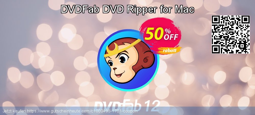 DVDFab DVD Ripper for Mac formidable Außendienst-Promotions Bildschirmfoto