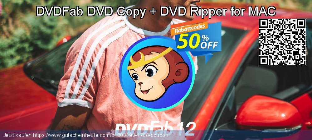 DVDFab DVD Copy + DVD Ripper for MAC aufregenden Rabatt Bildschirmfoto