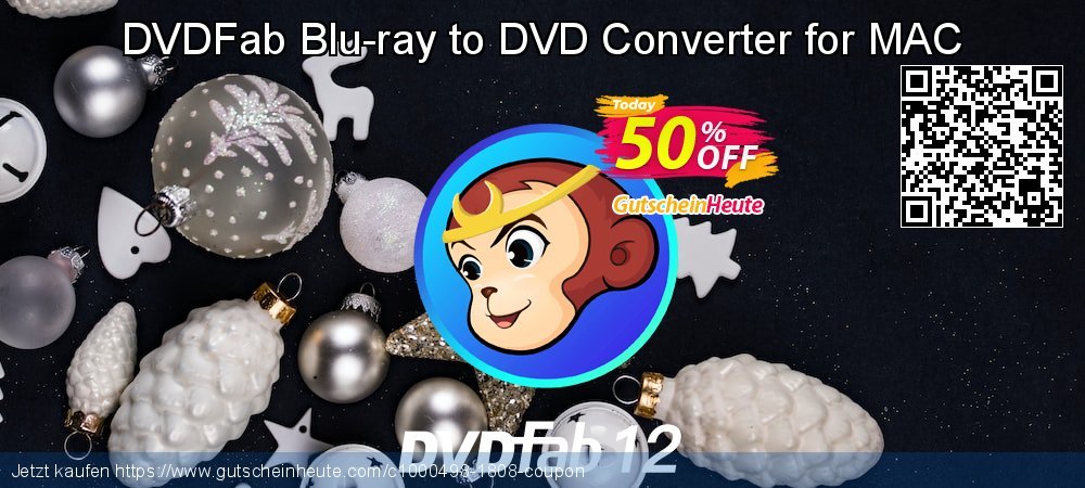 DVDFab Blu-ray to DVD Converter for MAC klasse Beförderung Bildschirmfoto