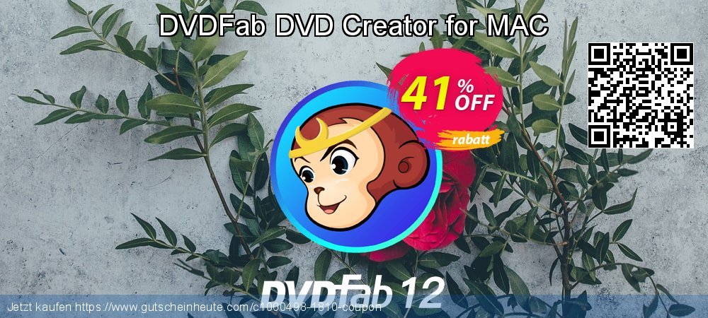 DVDFab DVD Creator for MAC uneingeschränkt Rabatt Bildschirmfoto