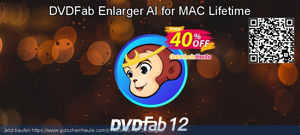 DVDFab Enlarger AI for MAC Lifetime Sonderangebote Promotionsangebot Bildschirmfoto