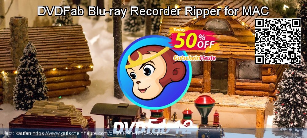 DVDFab Blu-ray Recorder Ripper for MAC erstaunlich Nachlass Bildschirmfoto