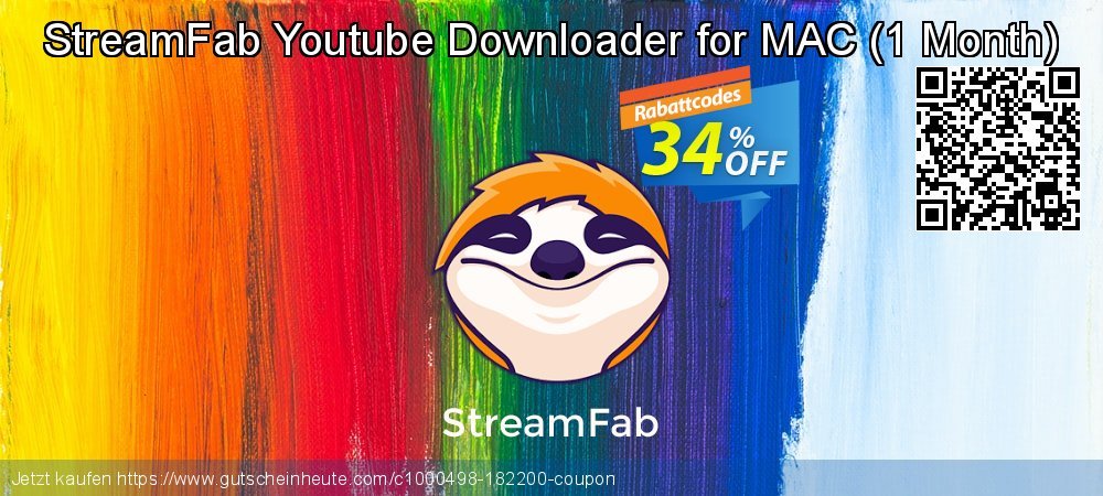 StreamFab Youtube Downloader for MAC - 1 Month  exklusiv Nachlass Bildschirmfoto