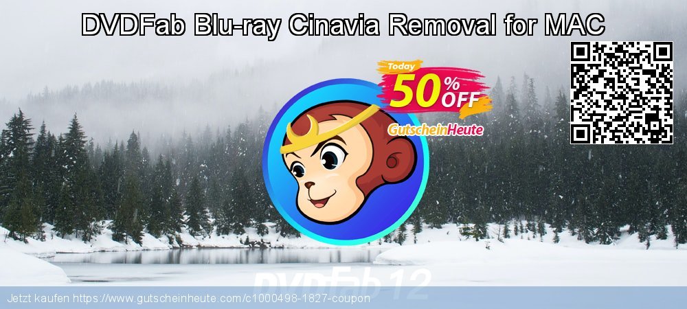 DVDFab Blu-ray Cinavia Removal for MAC verwunderlich Rabatt Bildschirmfoto