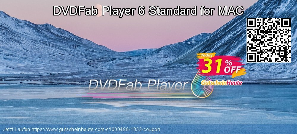 DVDFab Player 6 Standard for MAC aufregenden Nachlass Bildschirmfoto