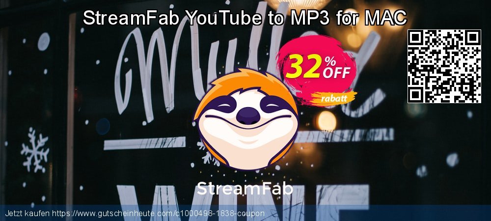 StreamFab YouTube to MP3 for MAC spitze Außendienst-Promotions Bildschirmfoto