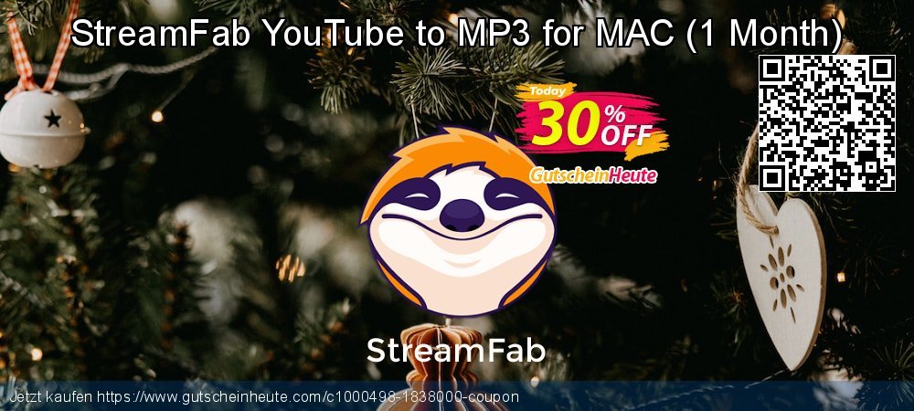 StreamFab YouTube to MP3 for MAC - 1 Month  unglaublich Rabatt Bildschirmfoto
