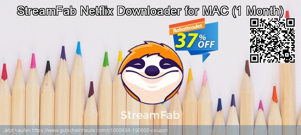 StreamFab Netflix Downloader for MAC - 1 Month  klasse Ermäßigung Bildschirmfoto