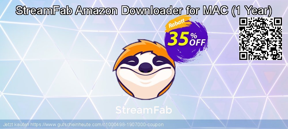 StreamFab Amazon Downloader for MAC - 1 Year  uneingeschränkt Förderung Bildschirmfoto